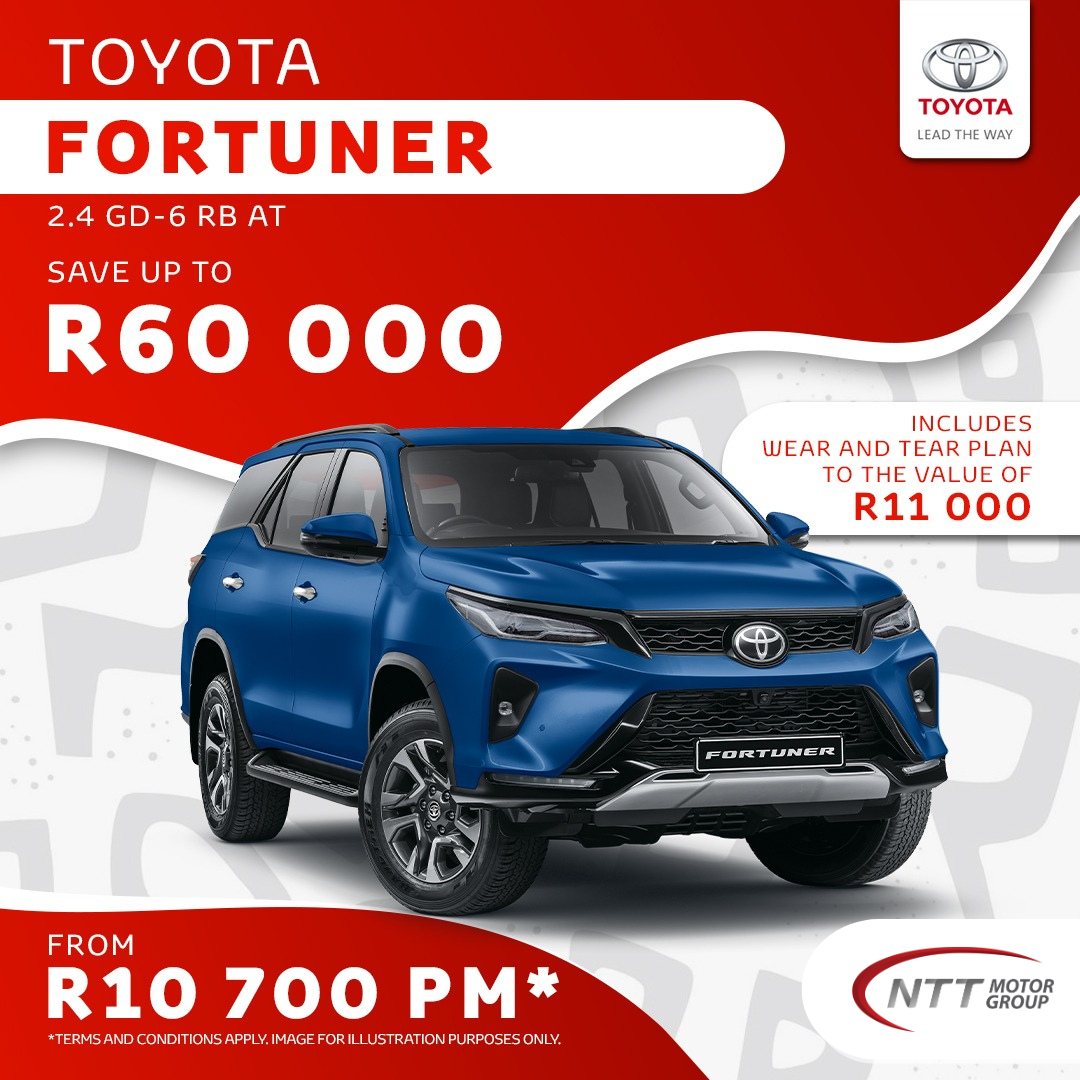 TOYOTA FORTUNER image from NTT Toyota