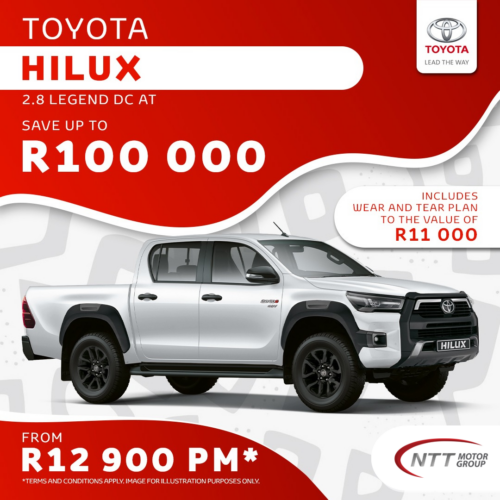 TOYOTA HILUX image from NTT Toyota
