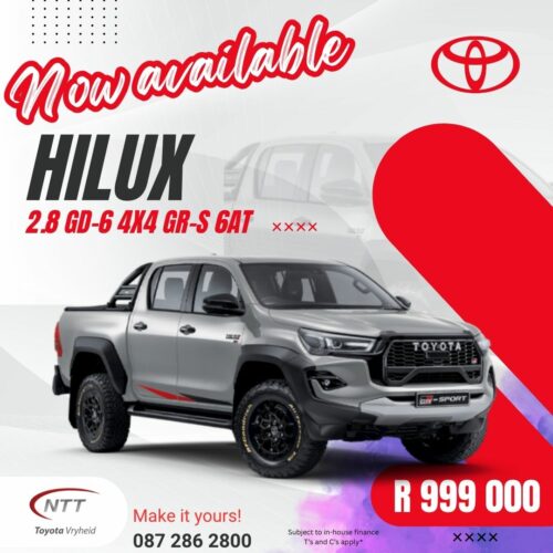 HILOX 2.8 GD-6 4X4 GR-S 6AT image from NTT Toyota