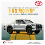 HILUX LEGEND 2.8 GD-6 RB X/CAB 6MT Special Offer