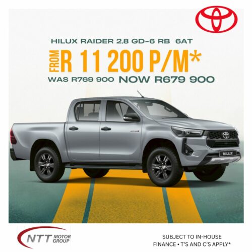 HILUX RAIDER 2.8 GD-6 RB GAT image from NTT Toyota