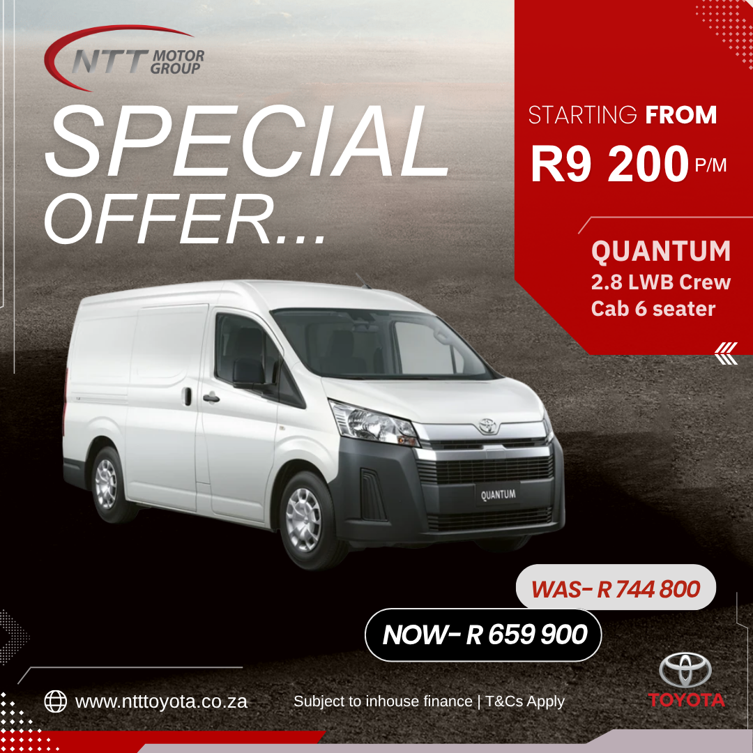 QUANTUM 2.8 LWB Crew Cab 6 seater image from NTT Toyota