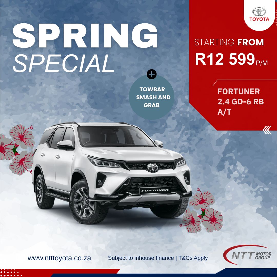 FORTUNER 2.4 GD-6 RB A/T Special Offer