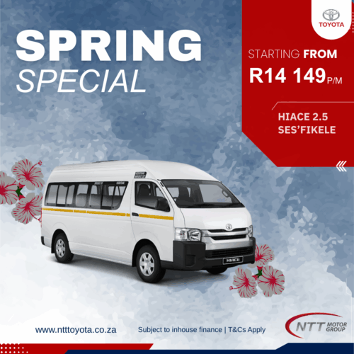 HIACE 2.5 SES’FIKELE image from NTT Toyota