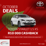 TOYOTA STARLET 1.5 XS Special Offer