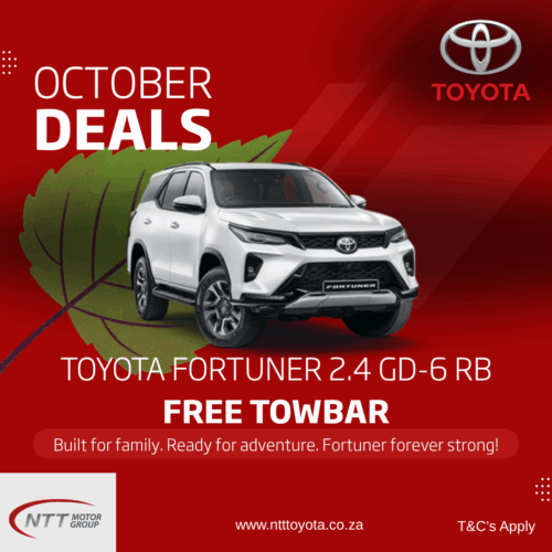TOYOTA FORTUNER 2.4 GD-6 RB image from NTT Toyota
