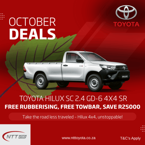 TOYOTA HILUX SC 2.4 GD-6 4X4 SR image from NTT Toyota
