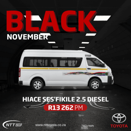 HIACE SES’ FIKILE 2.5 DIESEL image from NTT Toyota