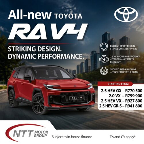 Toyota RAV4 special offer from NTT Toyota