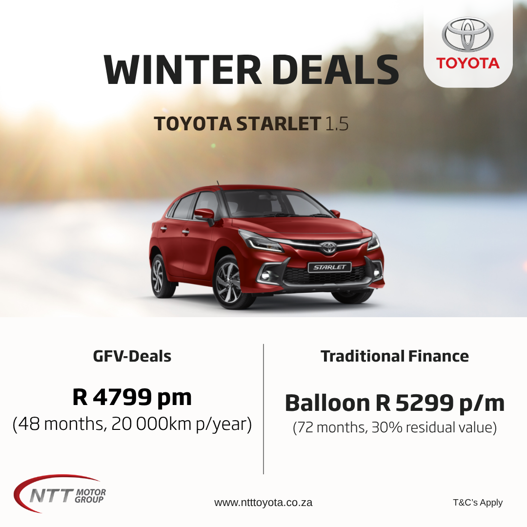 Toyota Starlet 1.5 Special Offer