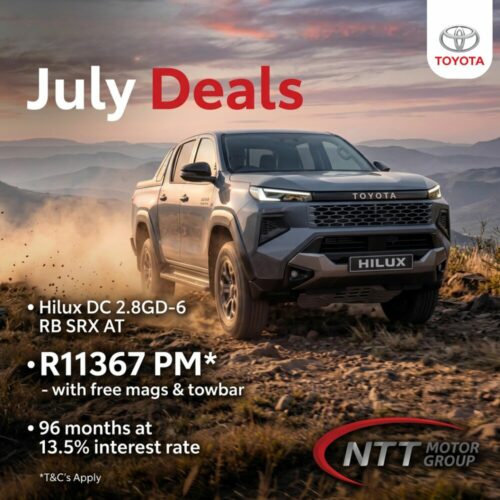 Toyota Hilux DC 2.8GD-6 RB SRX AT special offer from NTT Toyota