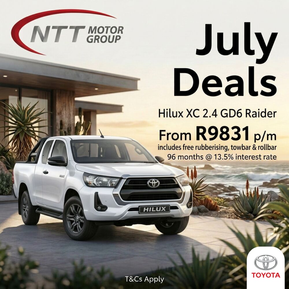 Toyota Hilux XC 2.4 GD6 Raider image from NTT Toyota