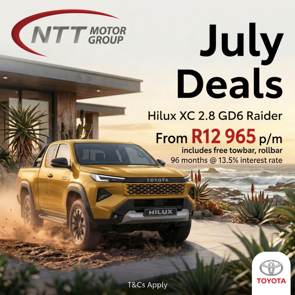 Toyota Hilux XC 2.8 GD6 Raider image from NTT Toyota