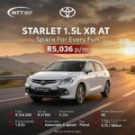 Toyota Starlet 1.5L XR AT Special Offer