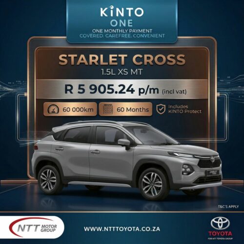 Toyota Starlet Cross 1.5L XS MT special offer from NTT Toyota
