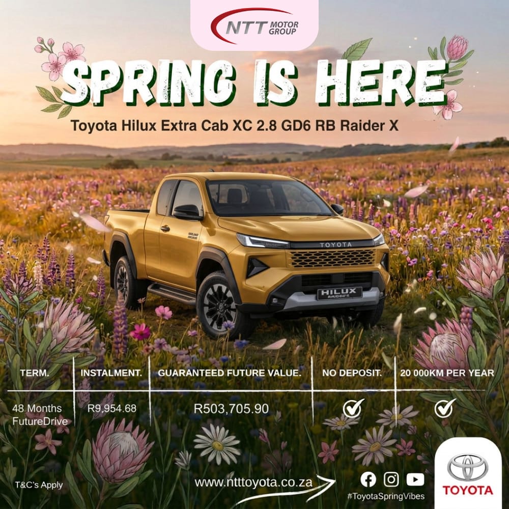 Toyota Hilux Extra Cab XC 2.8 GD6 RB Raider X Special Offer