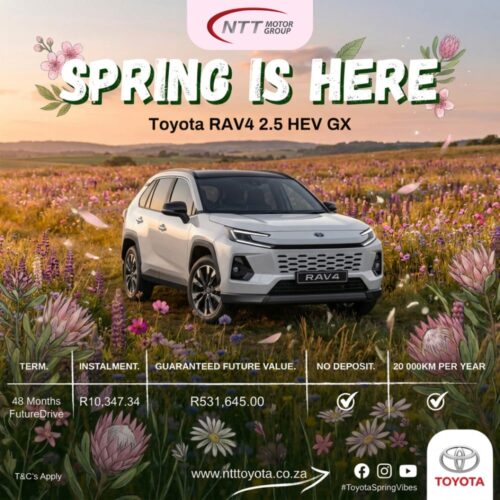 Toyota RAV4 2.5 HEV GX special offer from NTT Toyota