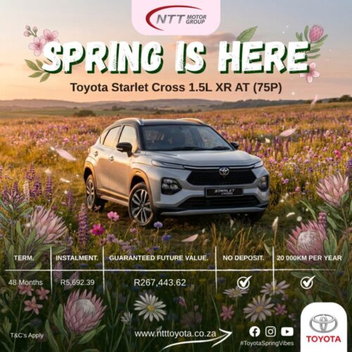Toyota Starlet Cross 1.5L XR AT (75P) special offer from NTT Toyota