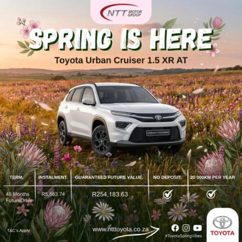 Toyota Urban Cruiser 1.5 XR AT special offer from NTT Toyota