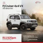 Toyota FJ Cruiser 4×4 VX Special Offer