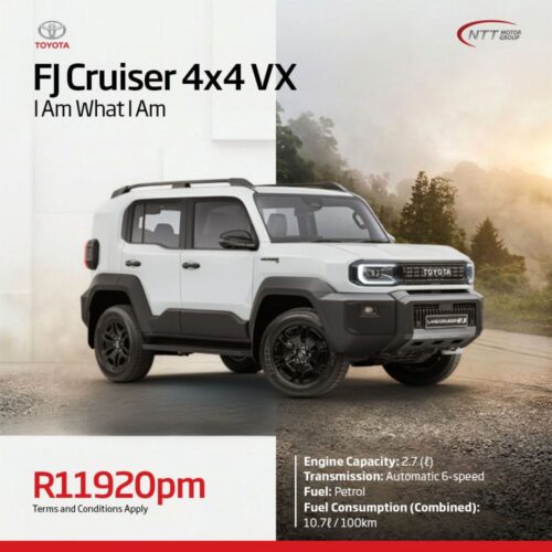 Toyota FJ Cruiser 4×4 VX special offer from NTT Toyota