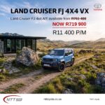 Toyota Land Cruiser FJ 4×4 VX Special Offer