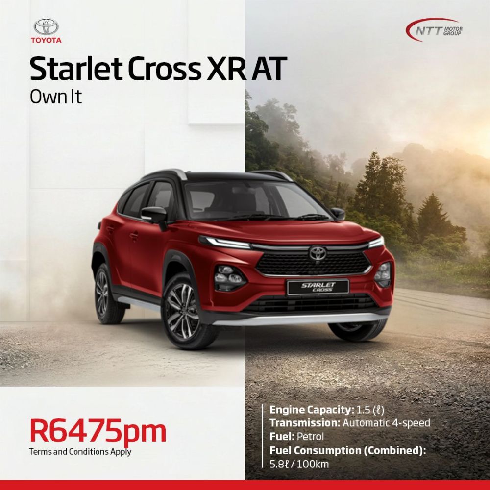 Toyota Starlet Cross XR AT Special Offer